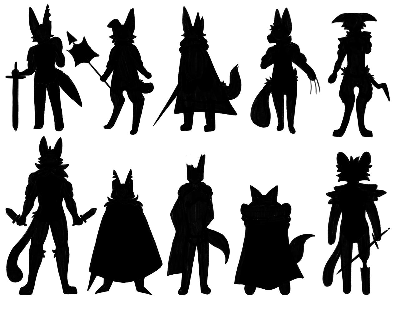 Character Silhouettes